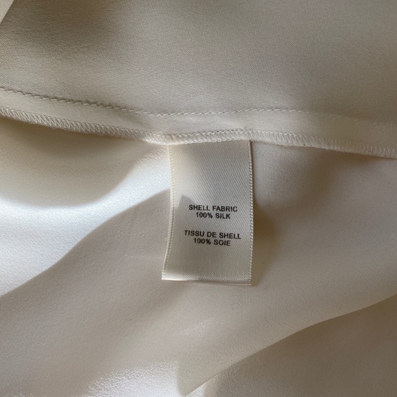 REBECCA TAYLOR Silk Ivory Layered Tank - Picture 4 of 8